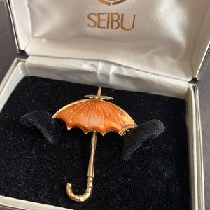 Seibu umbrella pin from Tokyo